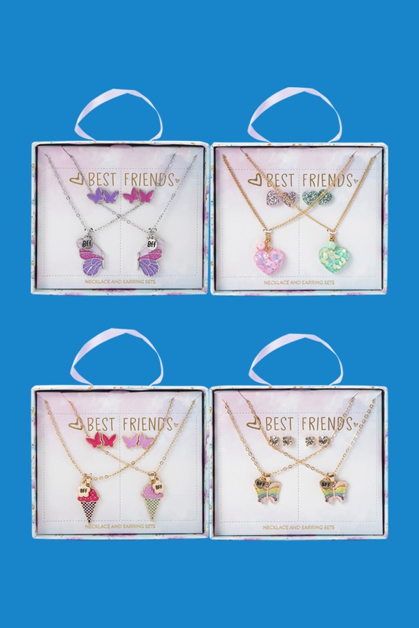 Assorted Best Friend Necklace Sets