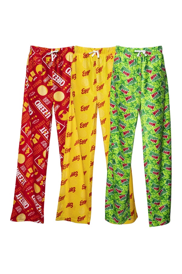 Mens Assorted Food Lounge Pants