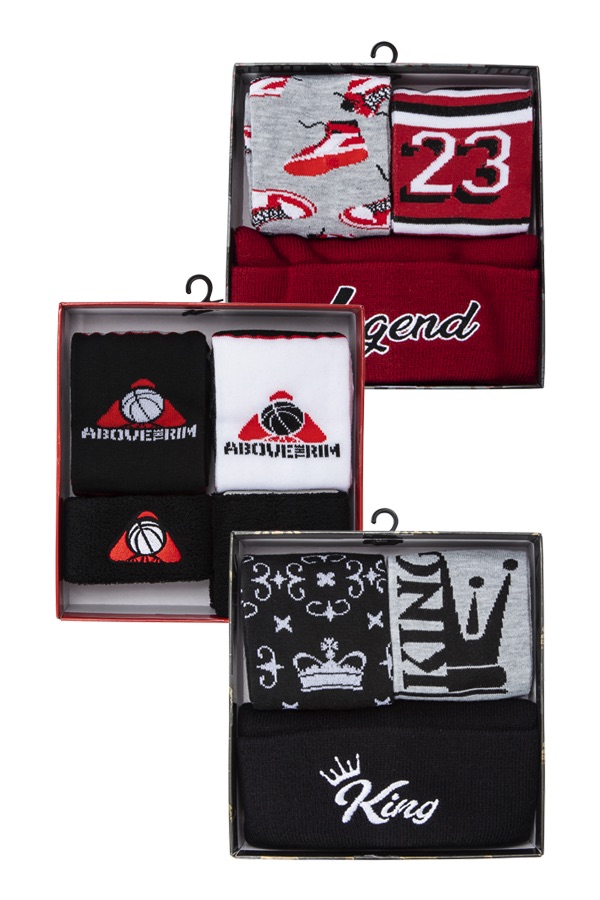 Mens Socks Sweatband Sets