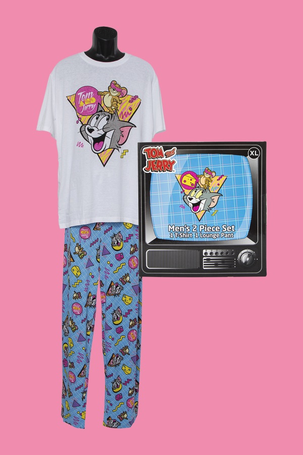Mens Tom & Jerry PJ Set