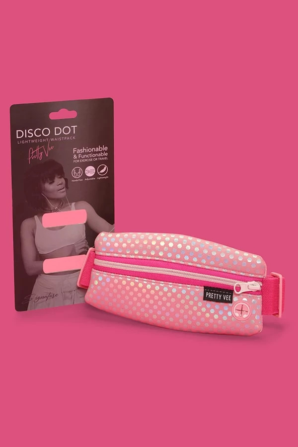 PrettyVeeDicsoDotWaistPack