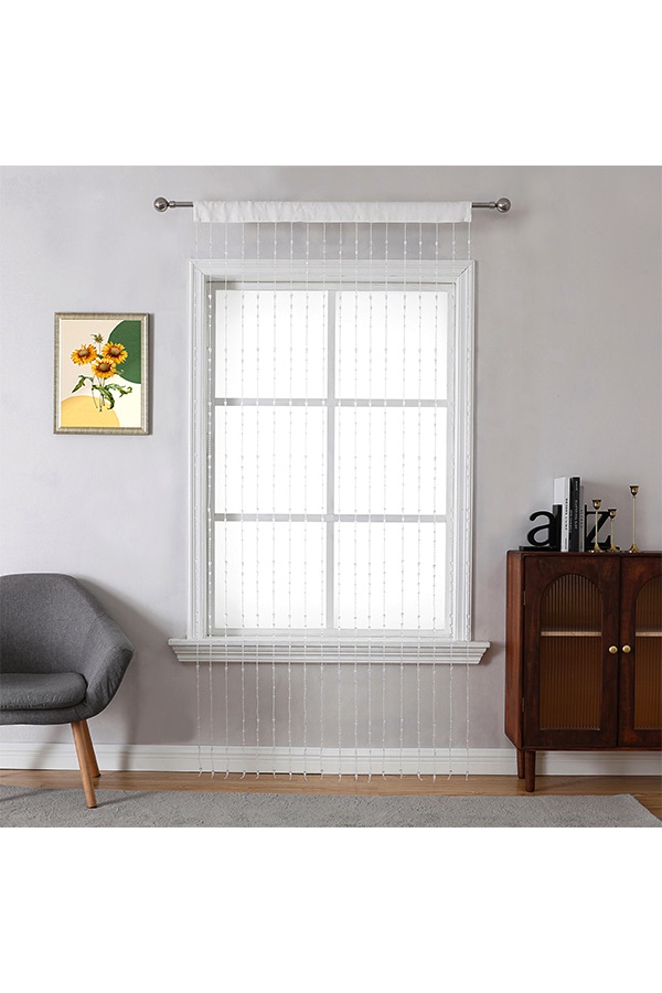 Rosabel Beaded Curtain Clear $.