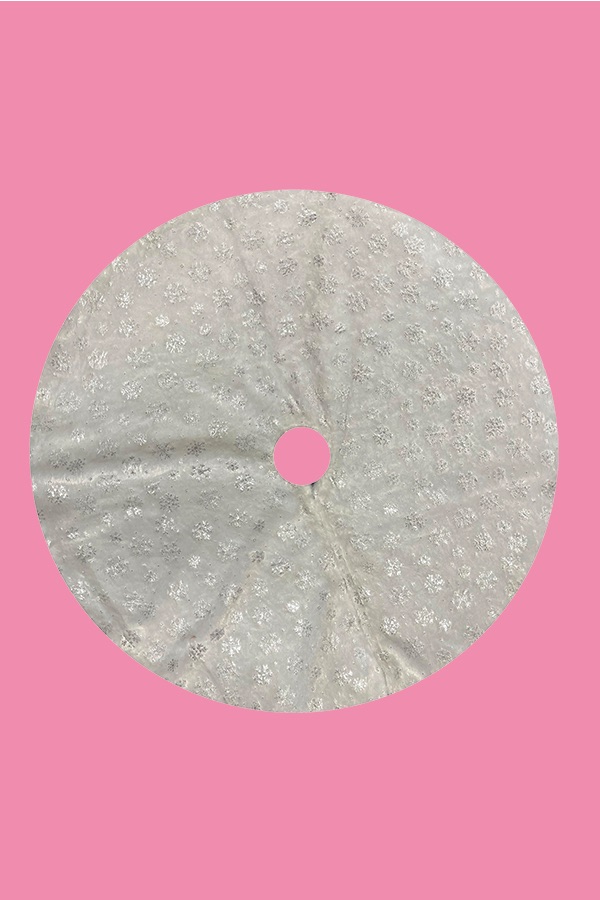 Snowflake Tree Skirt $.