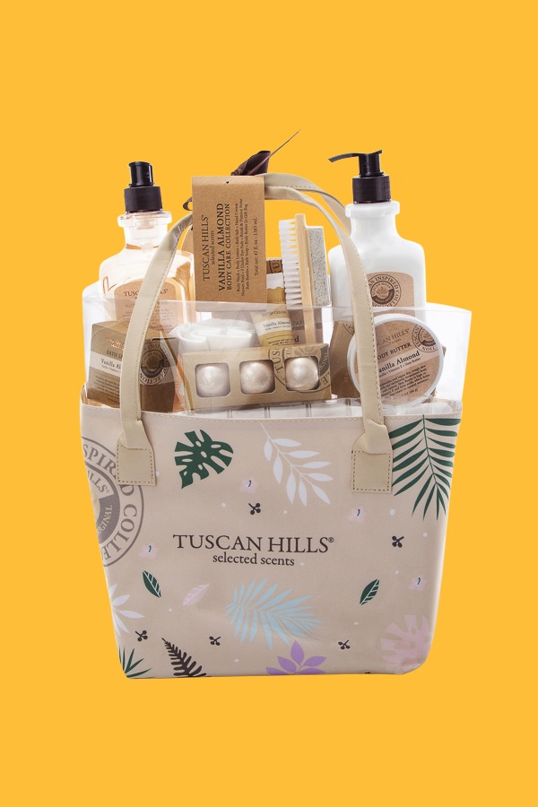 Tuscan Hills Pc Tote Spa Set