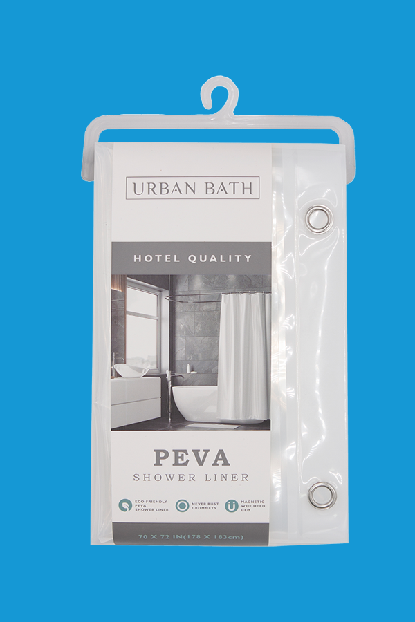 x Gauge Peva Shower Liner $.