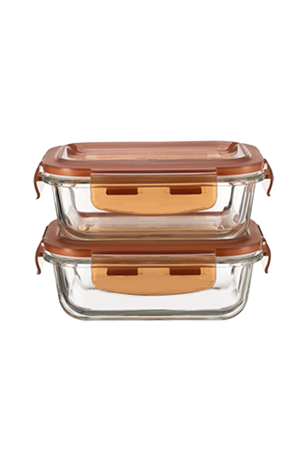 Farberware Set of Glass Food Storage Containers $.