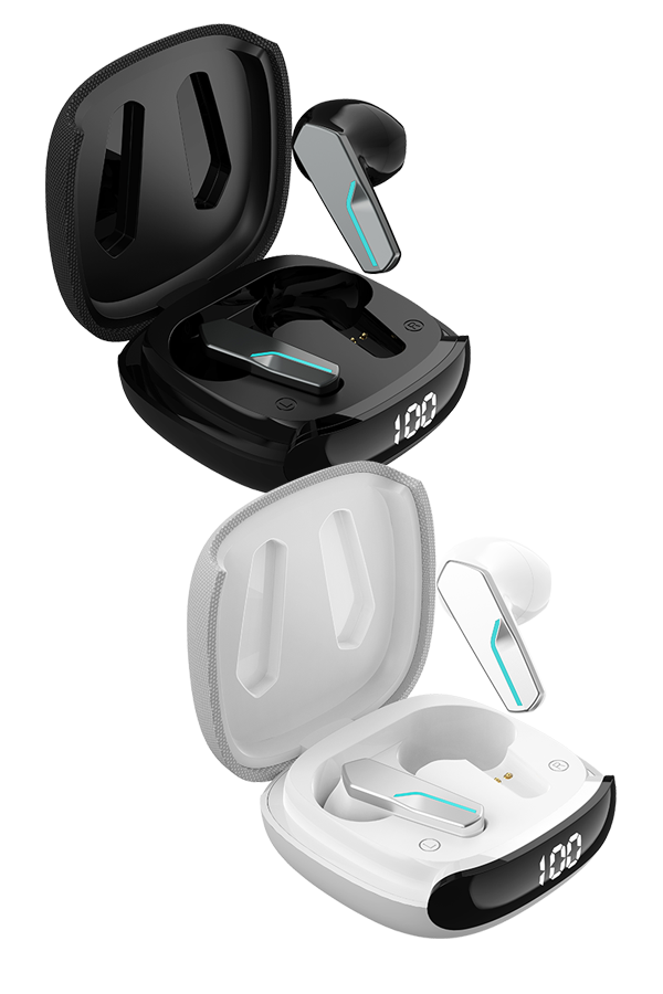 TRUBUD ECHO TWS LCD BUDS GREY $. GG TBEC GRY